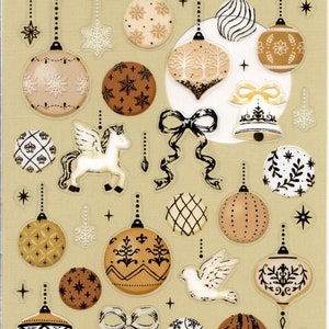 Pegatinas de adornos - Pegatinas navideñas - Pegatinas japonesas