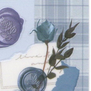 Pegatinas de collage - Pegatinas de flores