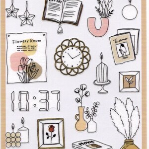 Home Decor Aufkleber - Masking Tape Aufkleber