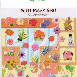 Stickers fleurs - Stickers transparents - Kamio Stickers