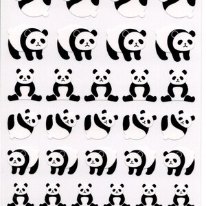 Panda Aufkleber - Mind Wave Aufkleber