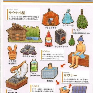 Sauna Sticker - Papier Sticker - Kamio Sticker