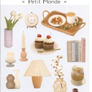 Petit Monde Aufkleber - Haushaltsaufkleber