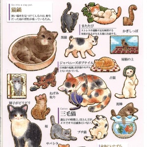 Katzen Sticker - Papiersticker - Kamio Sticker