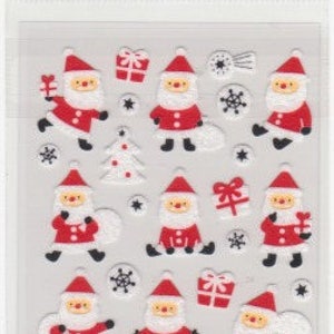 Weihnachten Aufkleber - Santa Aufkleber - Filz Aufkleber - Mind Wave Aufkleber