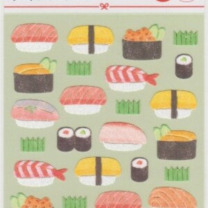 Sushi Aufkleber - Washi Aufkleber - Japanische Aufkleber