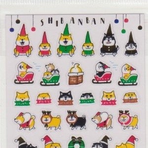 Weihnachtsaufkleber - Hundeaufkleber - Mind Wave Aufkleber