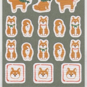 Hundeaufkleber - japanische Washi-Aufkleber