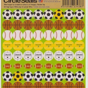 Ball Sticker - Spielplan Sticker