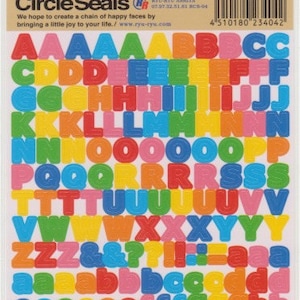 Stickers alphabet