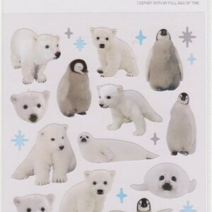 Pegatinas de oso polar - Pegatinas de pingüino - Pegatinas de La Dolce Vita - Pegatinas de Mind Wave