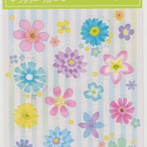 Pegatinas de flores