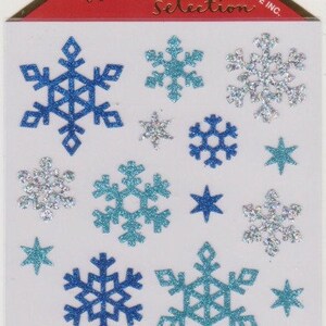 Weihnachtsaufkleber - Schneeflockenaufkleber - Mind Wave Aufkleber
