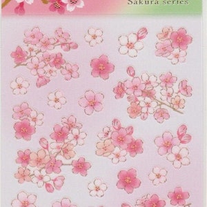 Sakura Aufkleber - Kirschblüten Aufkleber - Masking Tape Aufkleber - Mind Wave Aufkleber