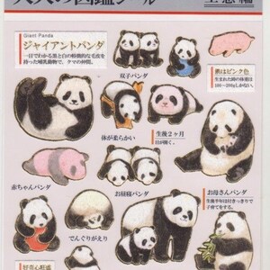 Panda Sticker - Papiersticker - Kamio Sticker