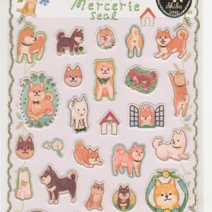 Stickers chien - Stickers papier chien Shiba - Kamio Stickers