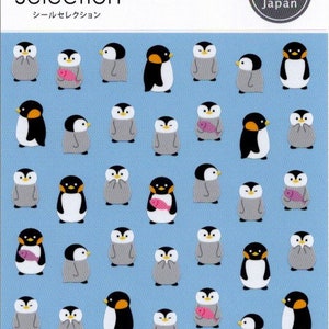 Pegatinas de pingüinos - Pegatinas japonesas