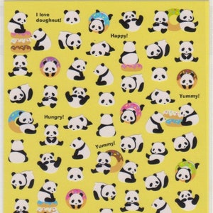 Panda Aufkleber - Mind Wave Aufkleber