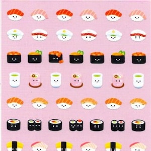 Pegatinas de comida japonesa - Pegatinas de sushi