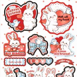 Pegatinas de conejo - Pegatinas de cinta - Pegatinas de Gaia