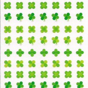 Stickers Trèfle - Calendrier Stickers