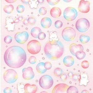 Hase Aufkleber - Bubble Stickers