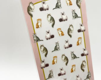猫ステッカー - 子猫ステッカー - マインドウェーブステッカー