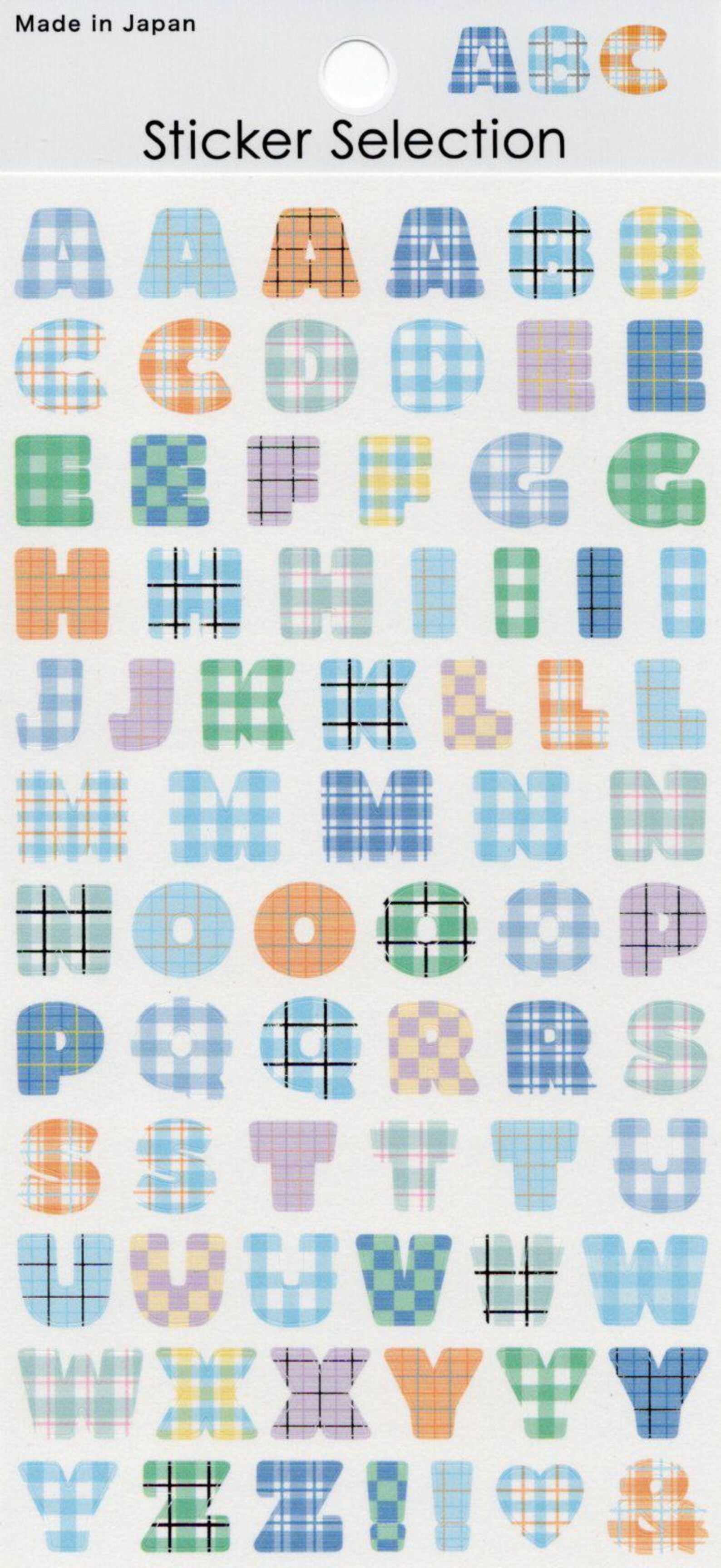 Alphabet Stickers - ABC Stickers - Letter Stickers - Etsy UK
