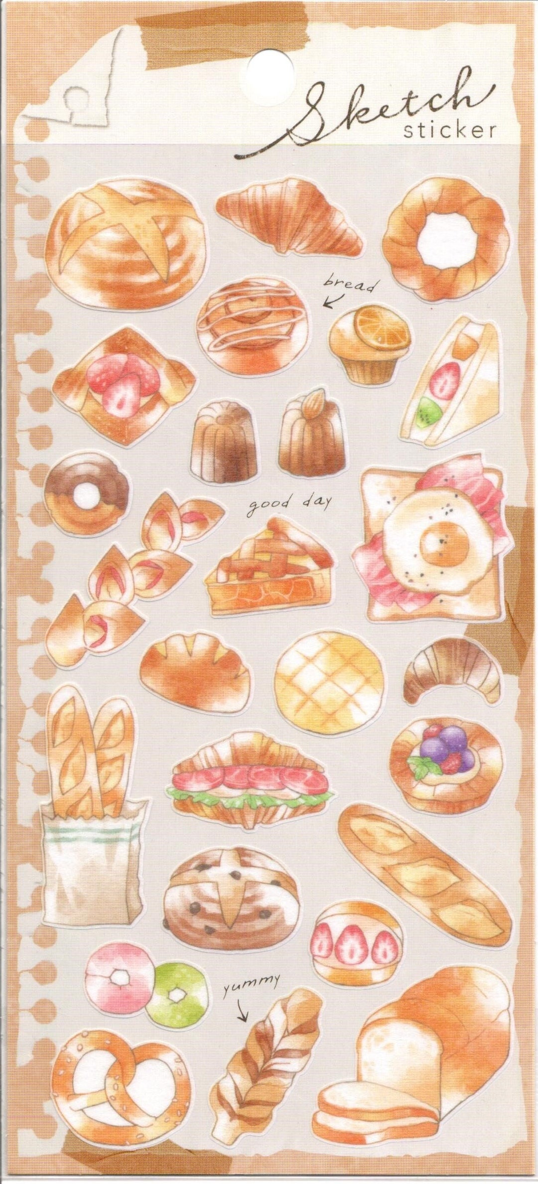 Sketch Stickers Bakery Stickers Reference A8565 - Etsy