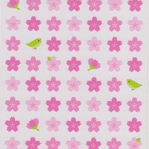 Sakura Aufkleber - Kirschblüten Aufkleber - Blumen Aufkleber