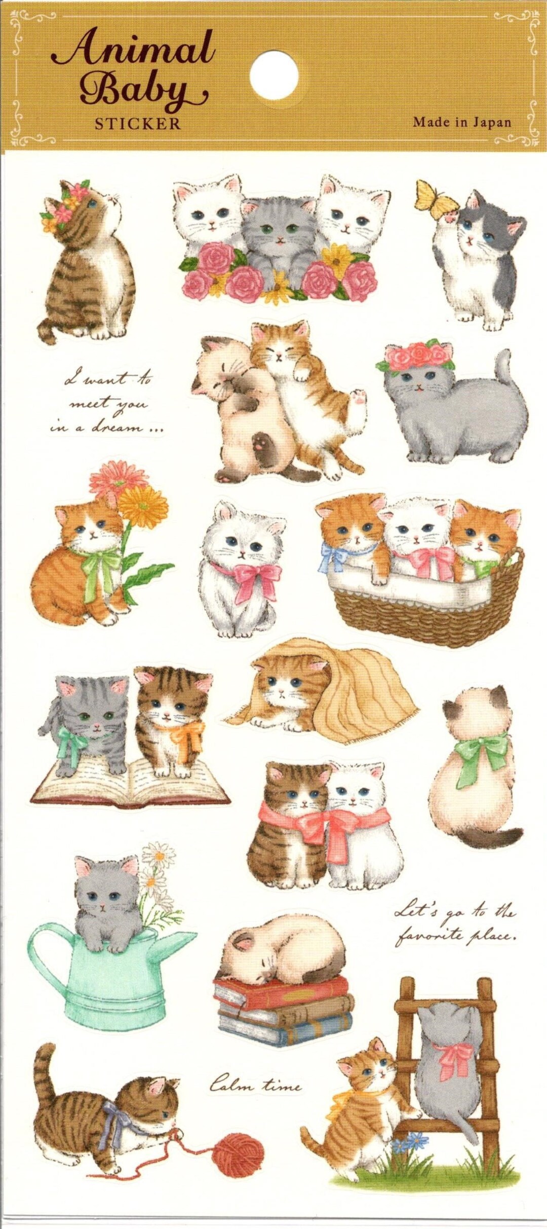 Cat Stickers Japanese Stickers Reference S7230C8621-23C9002 - Etsy