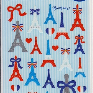 Stickers Tour Eiffel - Stickers vague d'esprit