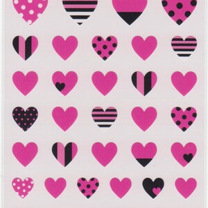 Pink Herz Aufkleber - Mind Wave Aufkleber