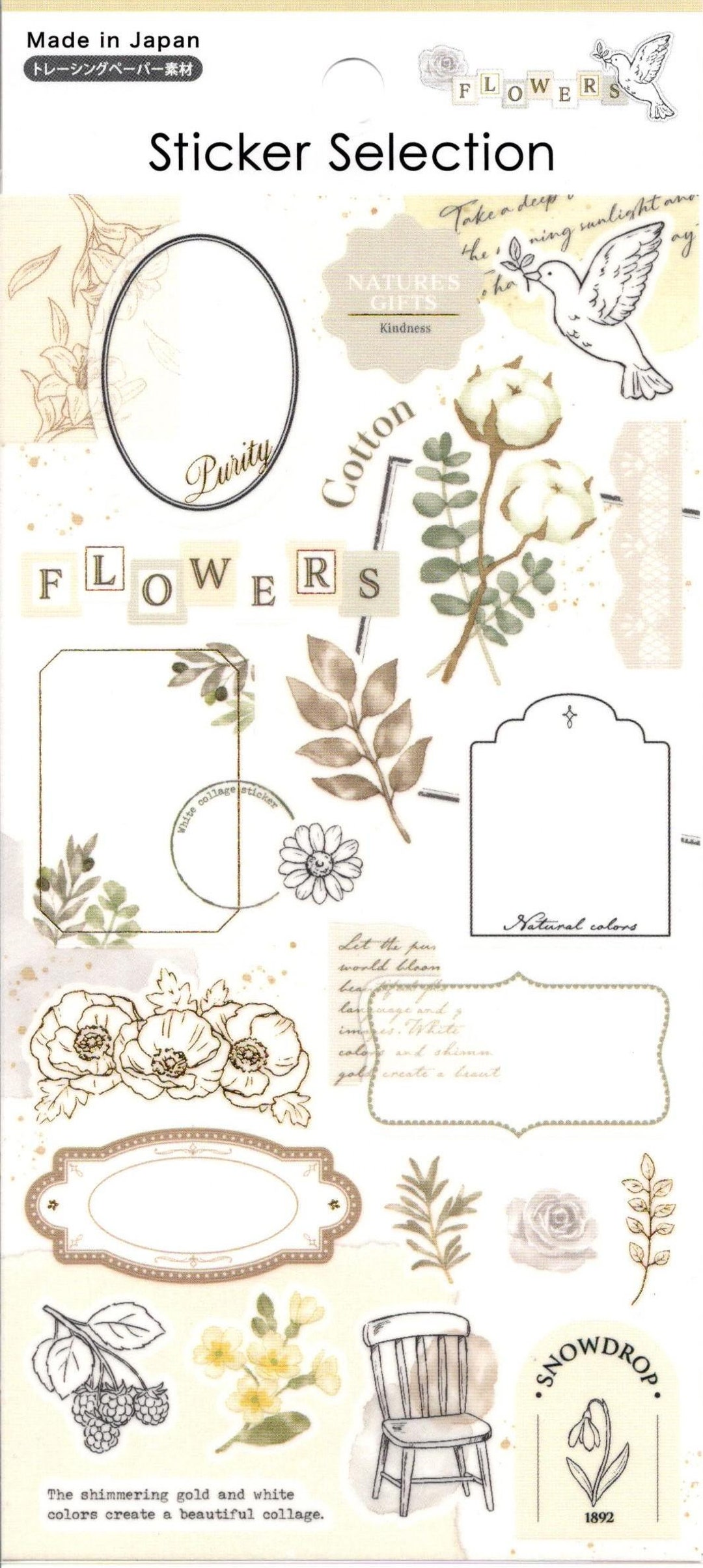 Frame Stickers - Tracing Paper Stickers - Etsy