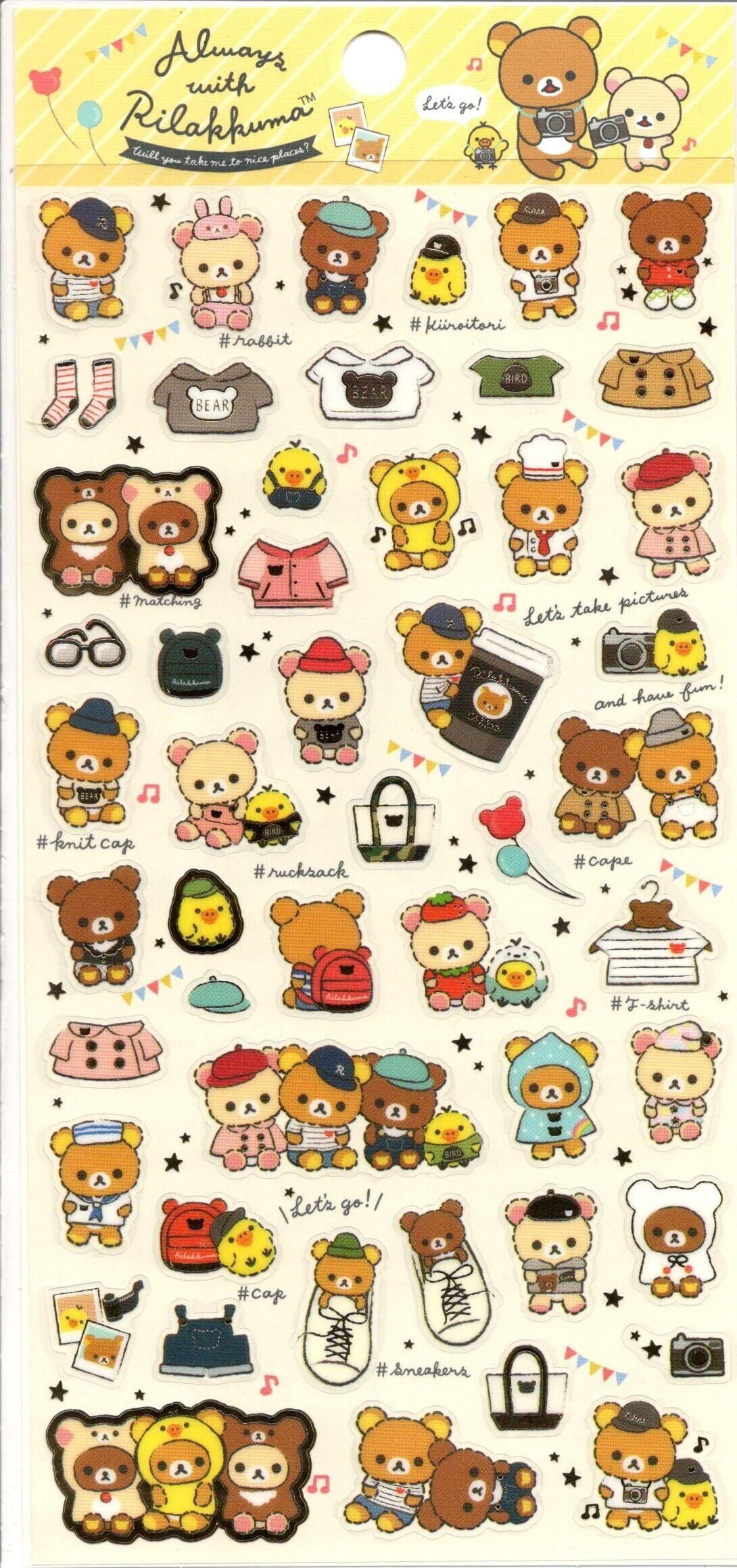 Rilakkuma Stickers - Reference #A5896