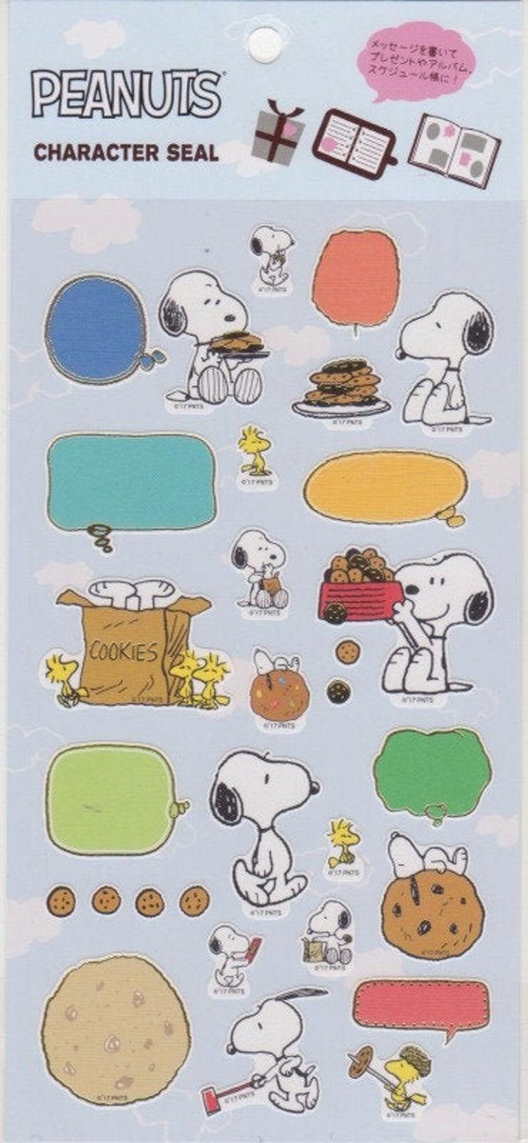 Snoopy Stickers Snoopy Label Sticker Gold Trim Stickers - Etsy