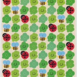 Stickers abeille - Stickers trèfle - Stickers coccinelle - Stickers agenda