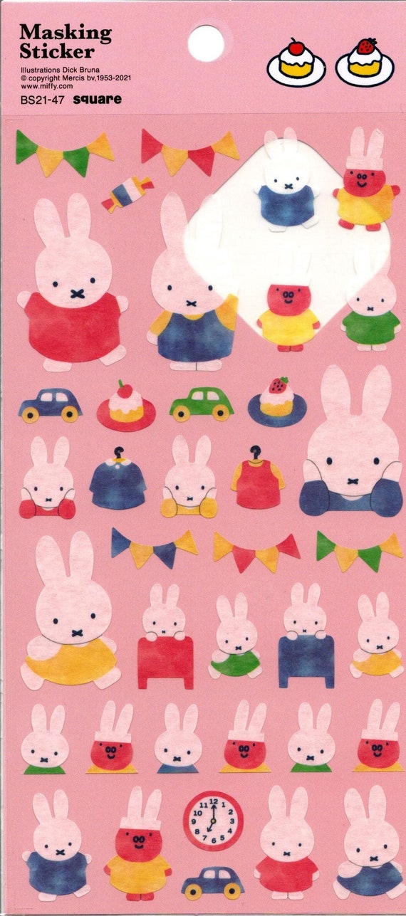 Miffy Stickers Masking Tape Stickers Reference A5138 -  Denmark