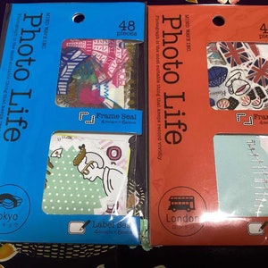 PICK ONE SET - Photo Life Flake Stickers - 48 Pieces - Mind Wave Stickers