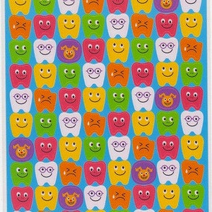 Stickers dentaires - Stickers dents - Stickers dentiste