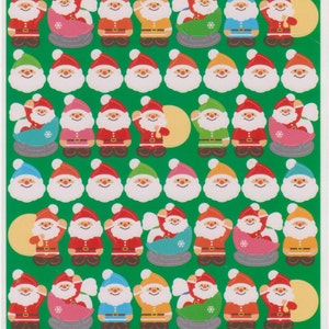 Santa Aufkleber - Weihnachtsaufkleber - japanische Aufkleber