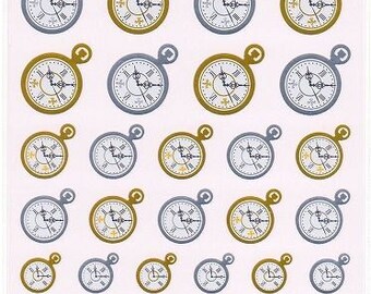 Clock Stickers - Mind Wave Stickers - Reference F1566F1696F2762