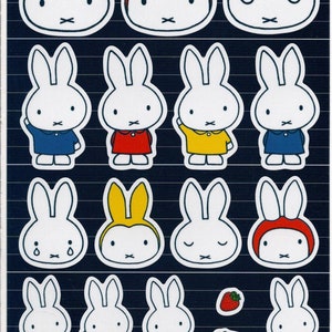 Miffy Stickers Gold Trim Reference A6148 -   Miffy, Cute stickers,  Scrapbook stickers printable