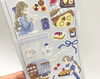 Cup of Tea Stickers - Paper Stickers