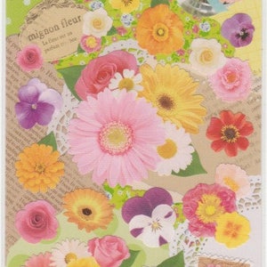 Stickers fleurs - Sticker vague d'esprit