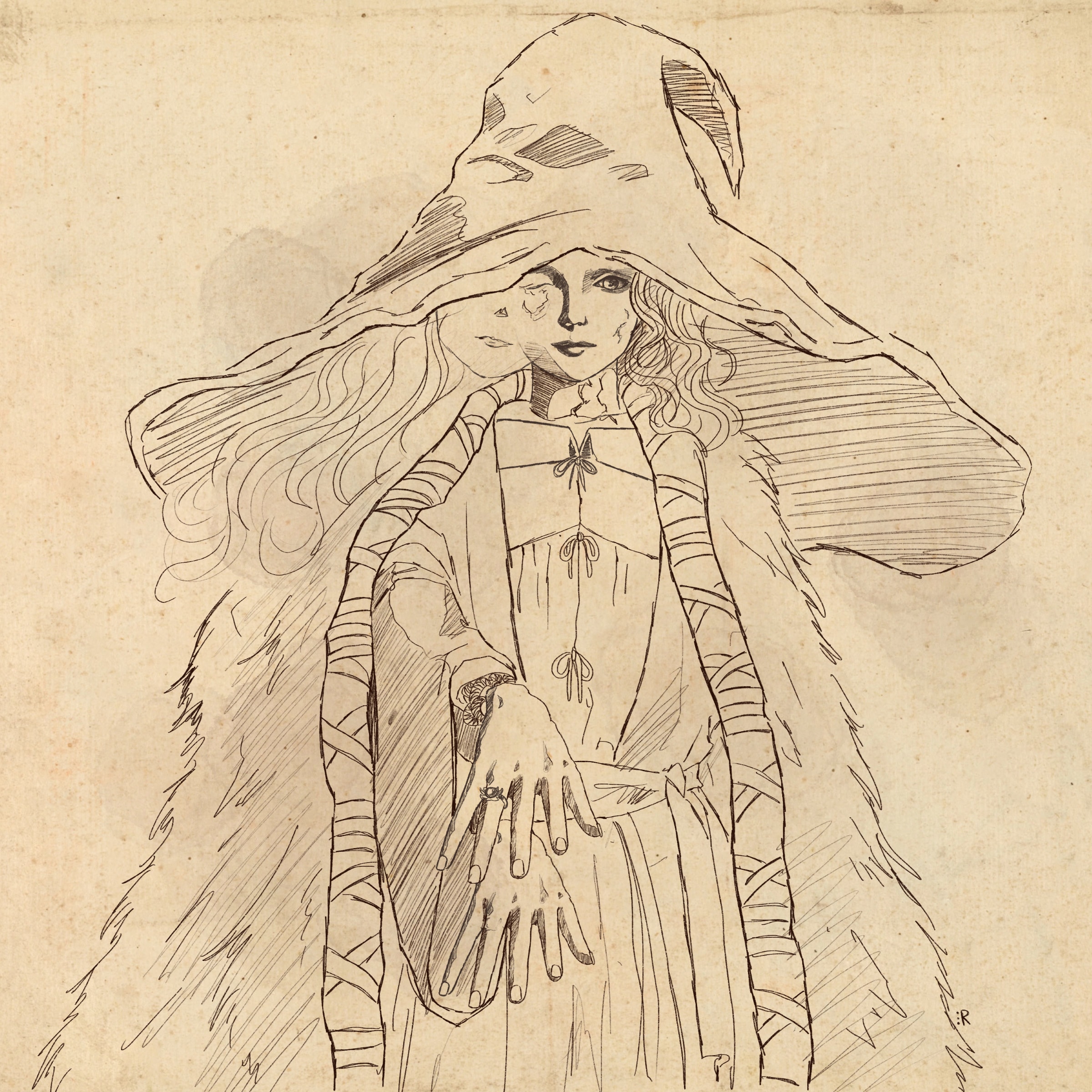 ranni the witch (elden ring) drawn by kiritzugu