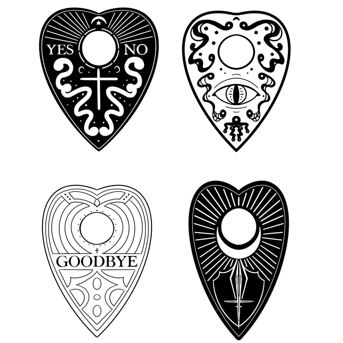 Planchette Vector and Image File Download Use for Silicone Etsy UK