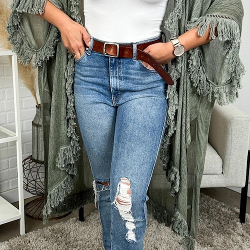 Tulum Boho Kimono Cardigan Fringe long sleeve