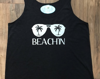 Beach'in Tank Top