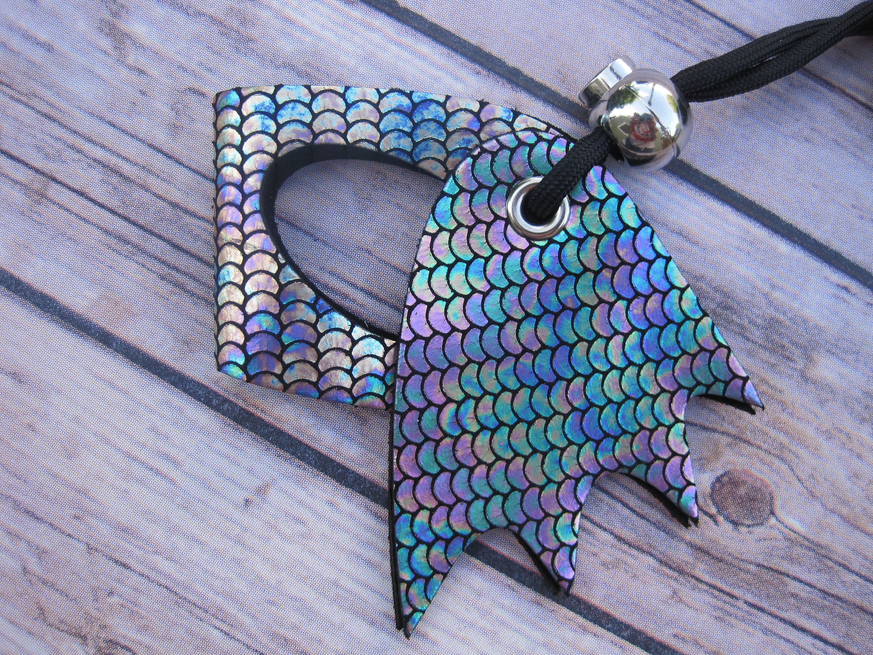 Leather Lizard Harness--Aquarius with Wings